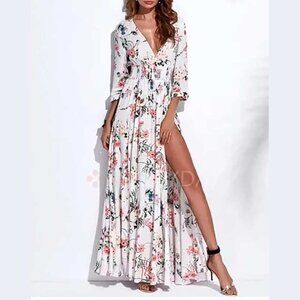 Floryday floral maxi dress